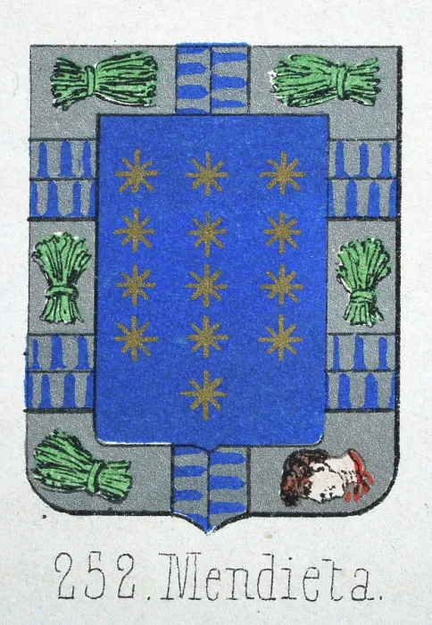 Framed Print : Medieval heraldry, Coat of arms, Shield with, Gold, Stars, Blue, Silver, Border, Spanish, Vintage illustration Framed Print : Medieval heraldry, Coat of arms, Shield with, Gold, Stars, Blue, Silver, Border, Spanish, Vintage illustration