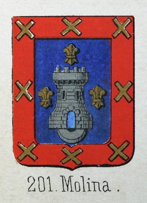 Framed Print : Medieval heraldry, Coat of arms, Shield with, Silver, Castle, Gold, fleur de lis, Blue, Red, Spanish, Vintage illustration Framed Print : Medieval heraldry, Coat of arms, Shield with, Silver, Castle, Gold, fleur de lis, Blue, Red, Spanish, Vintage illustration