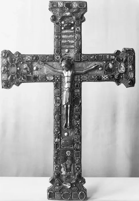 Framed Print : Medieval, Jewel-Encrusted Crucifix Framed Print : Medieval, Jewel-Encrusted Crucifix