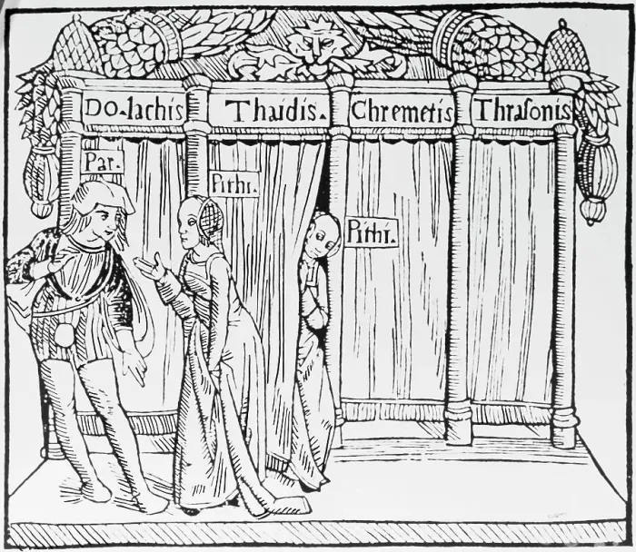 Framed Print : Medieval Stage