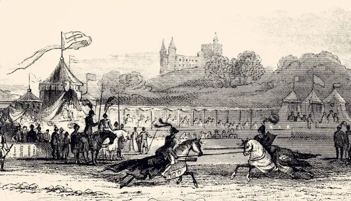Framed Print : MEDIEVAL TOURNAMENT (High resolution with lots of details) Framed Print : MEDIEVAL TOURNAMENT (High resolution with lots of details)