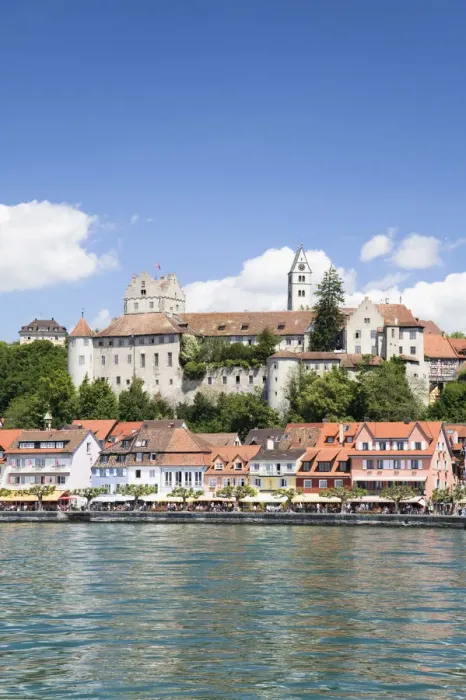 Framed Print : Meersburg castle, also known as Alte Burg castle, and the lakeside promenade, Meersburg, Lake Constance, Baden-Wuerttemberg, Germany, Europe Framed Print : Meersburg castle, also known as Alte Burg castle, and the lakeside promenade, Meersburg, Lake Constance, Baden-Wuerttemberg, Germany, Europe