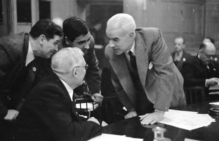 Framed Print : UN Meeting