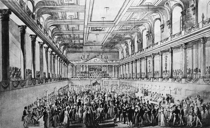 Framed Print : Meeting in the Congress of Vienna Framed Print : Meeting in the Congress of Vienna