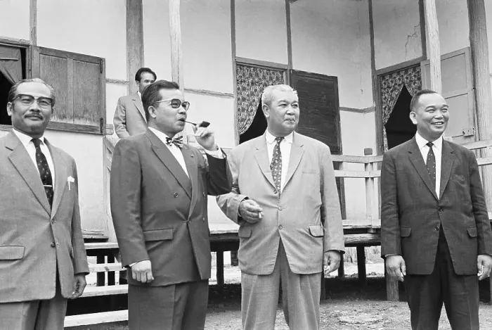 Framed Print : Meeting of Laotian Leaders Framed Print : Meeting of Laotian Leaders