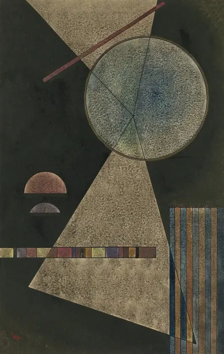 Framed Print : Meeting Point, 1928