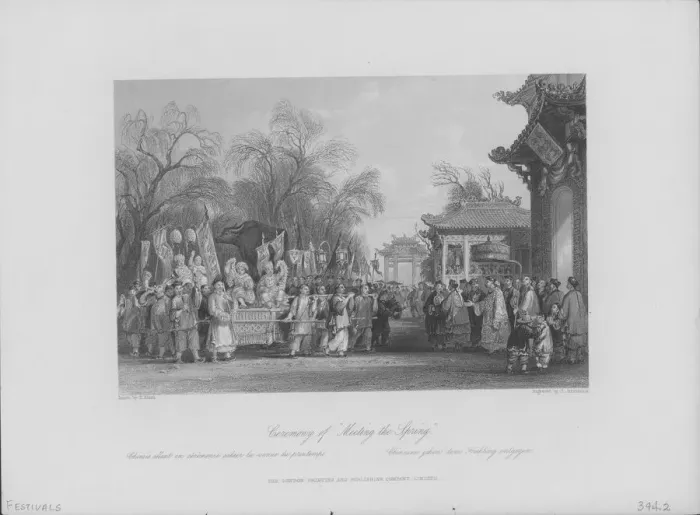 Framed Print : Meeting The Spring Ceremony Framed Print : Meeting The Spring Ceremony