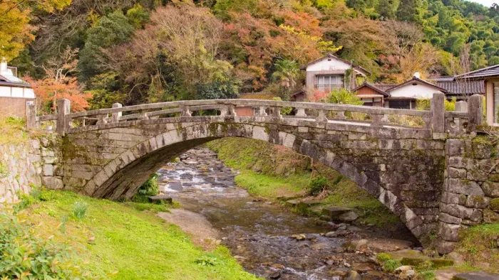 Framed Print : Megane, akizuki, attraction, background, bridge, colorful, culture, fall, famous Framed Print : Megane, akizuki, attraction, background, bridge, colorful, culture, fall, famous