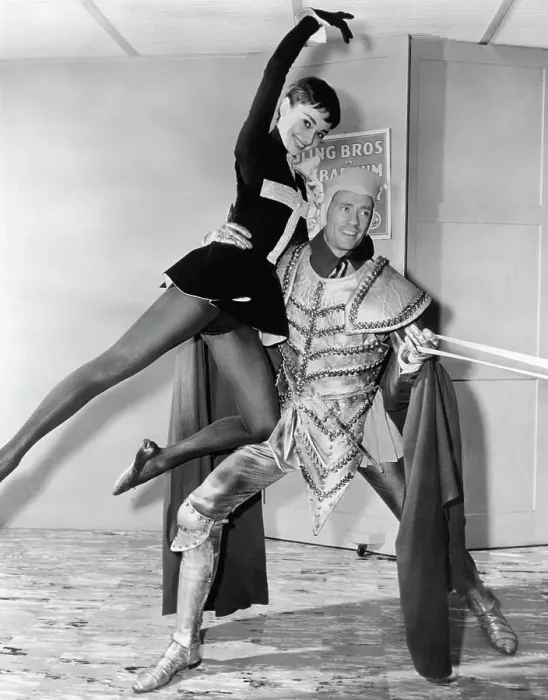 Framed Print : Mel Ferrer and Audrey Hepburn in Costumes Framed Print : Mel Ferrer and Audrey Hepburn in Costumes
