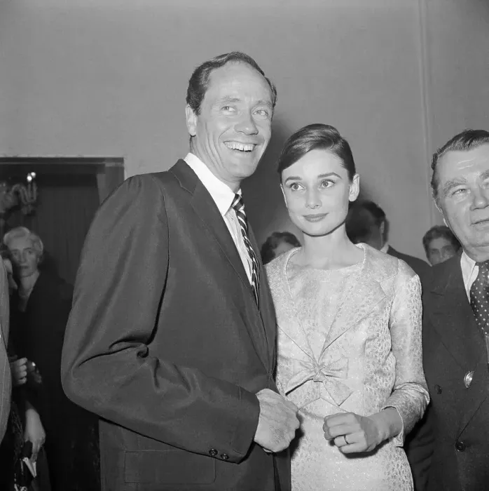 Framed Print : Mel Ferrer and Audrey Hepburn at Reception Framed Print : Mel Ferrer and Audrey Hepburn at Reception