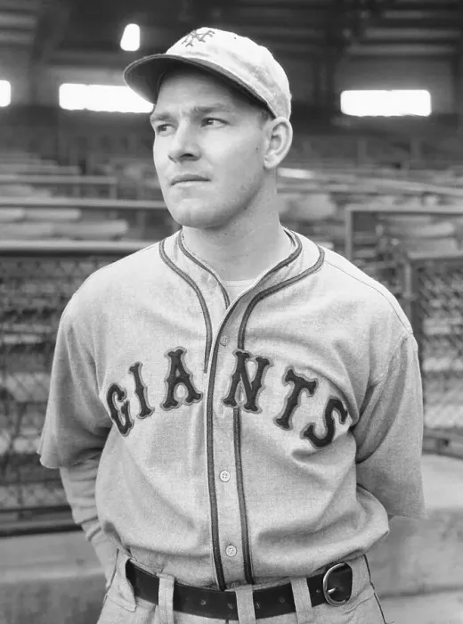 Framed Print : Mel Ott Posing in Baseball Uniform Framed Print : Mel Ott Posing in Baseball Uniform