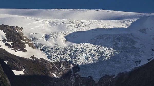 Melkevollbreen glacier tongue, Jostedalsbreen Glacier, Stryn, Sogn og Fjordane, Norway