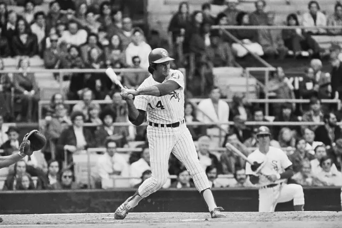 Framed Print : Bill Melton of the Chicago White Sox hitting a home run Framed Print : Bill Melton of the Chicago White Sox hitting a home run