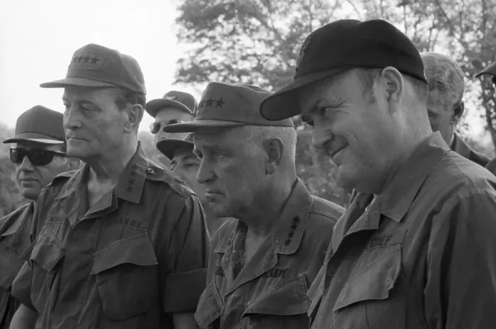 Framed Print : Melvin Laird with Generals at Briefing Framed Print : Melvin Laird with Generals at Briefing
