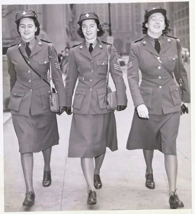 Framed Print : Members of Canadian Women's Army Framed Print : Members of Canadian Women's Army
