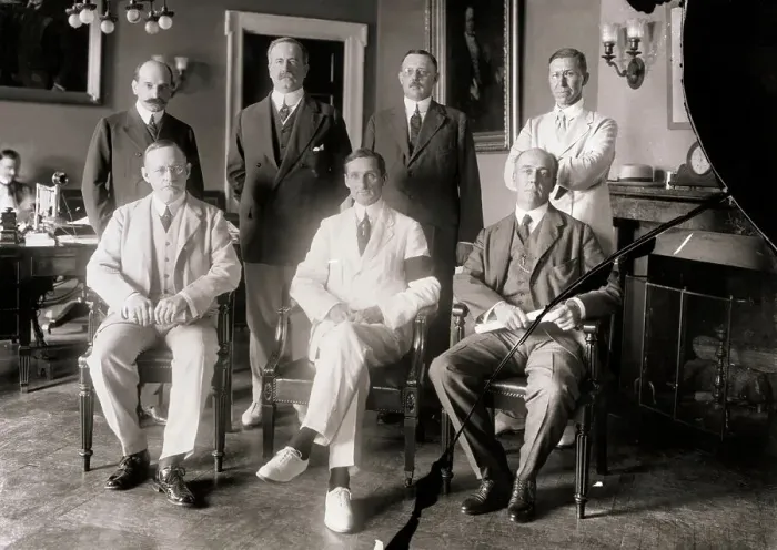 Framed Print : Members of Federal Reserve Board Framed Print : Members of Federal Reserve Board