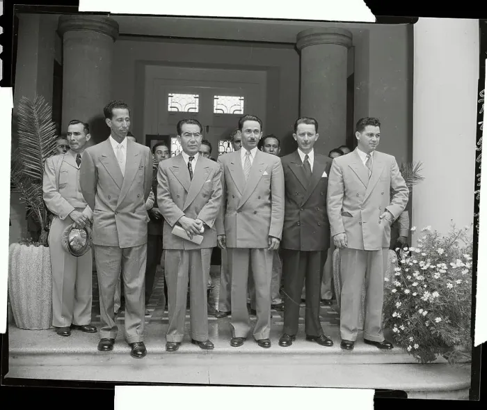 Framed Print : Members of the Junta Framed Print : Members of the Junta