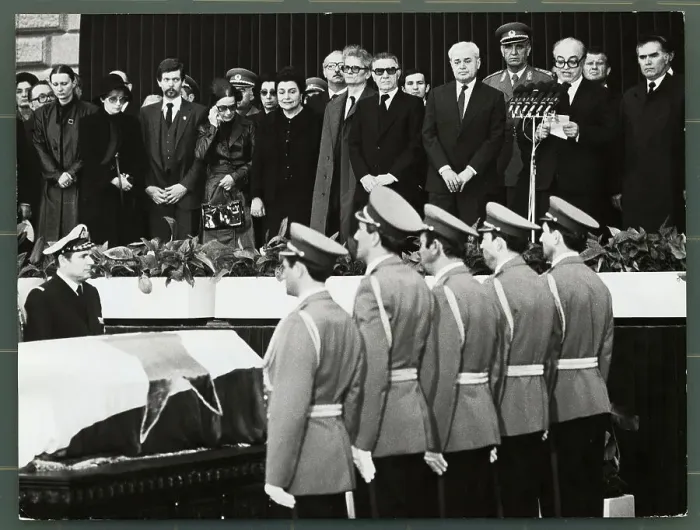 Framed Print : Members of the Late Yugoslav President Framed Print : Members of the Late Yugoslav President