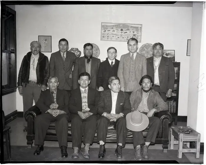Framed Print : Members Of Navajo Tribal Council Framed Print : Members Of Navajo Tribal Council