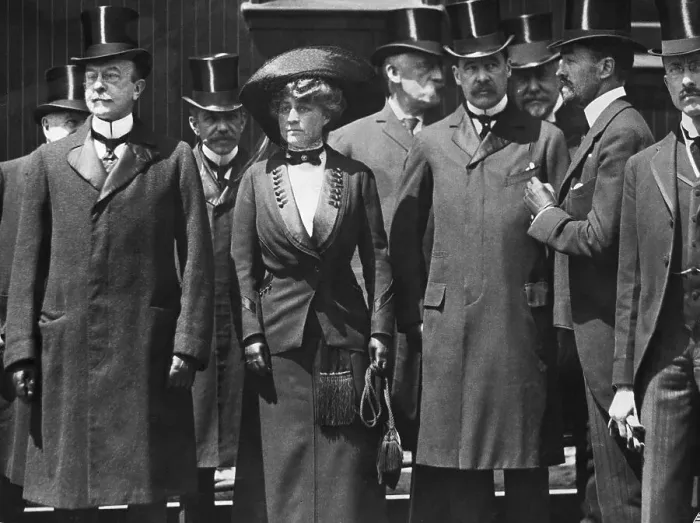 Framed Print : Members of New York Society Framed Print : Members of New York Society