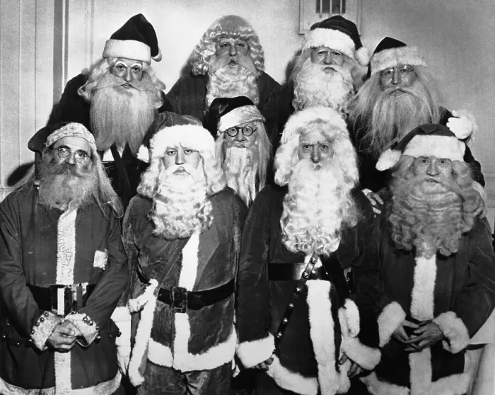 Framed Print : Members of Santa Claus Club Framed Print : Members of Santa Claus Club