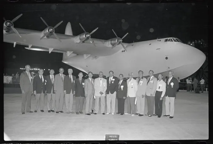 Framed Print : Members of the Spruce Goose Crew Framed Print : Members of the Spruce Goose Crew