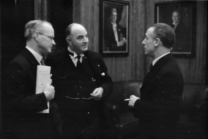 Framed Print : Members Talking Framed Print : Members Talking