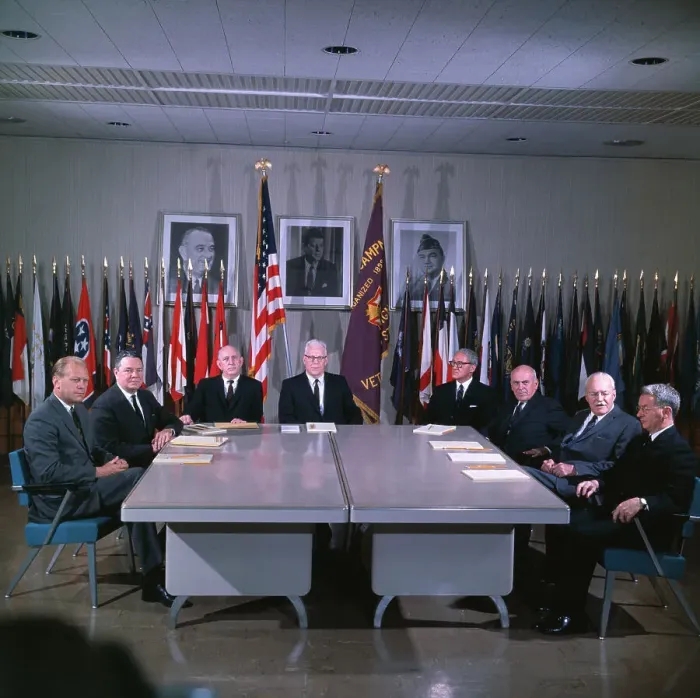 Framed Print : Members of the Warren Commission Framed Print : Members of the Warren Commission