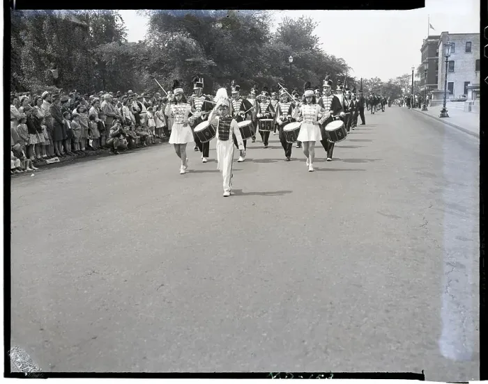 Framed Print : Memorial Day Parade Framed Print : Memorial Day Parade