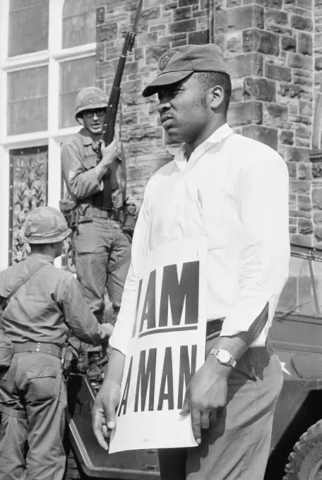 Framed Print : Memphis Sanitation Workers Strike Framed Print : Memphis Sanitation Workers Strike