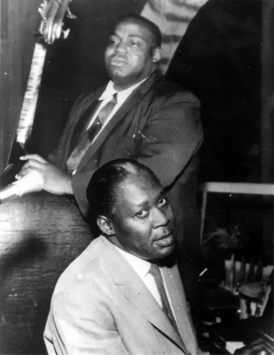 Framed Print : Memphis Slim & Willie Dixon Performing Framed Print : Memphis Slim & Willie Dixon Performing