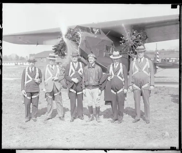 Framed Print : Men Attending Air Exhibition Framed Print : Men Attending Air Exhibition