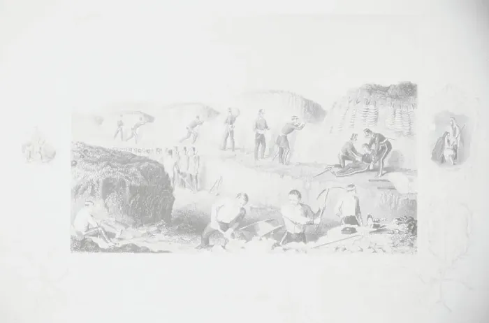 Framed Print : Men Digging War Trenches Framed Print : Men Digging War Trenches