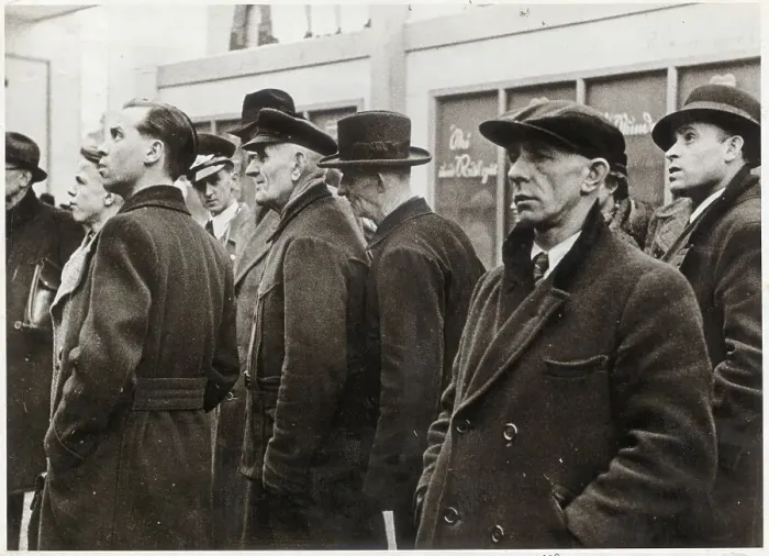 Framed Print : Men Idle in Street Framed Print : Men Idle in Street