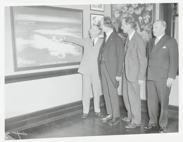 Framed Print : Men Observing Photograph Framed Print : Men Observing Photograph