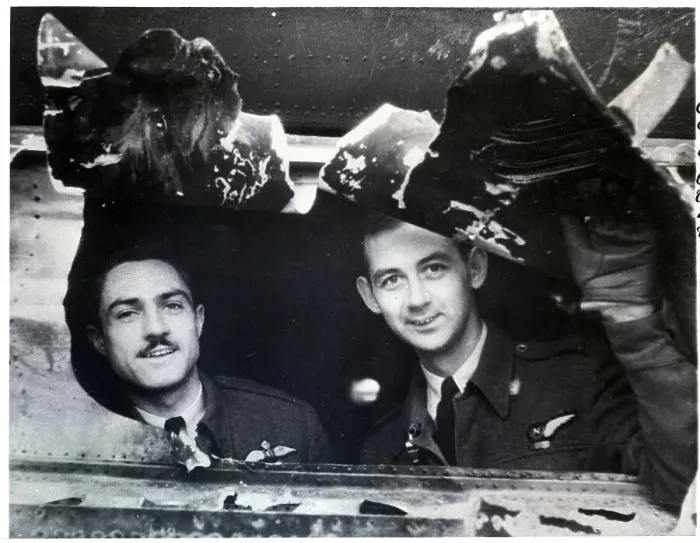 Framed Print : Men In Plane; Looking Thru Hole In Plane Framed Print : Men In Plane; Looking Thru Hole In Plane