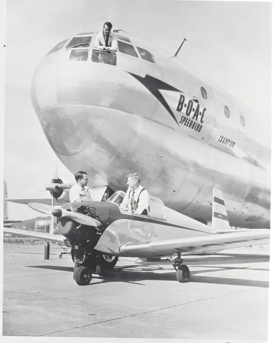 Framed Print : Men Posing with New Airplane Designs Framed Print : Men Posing with New Airplane Designs
