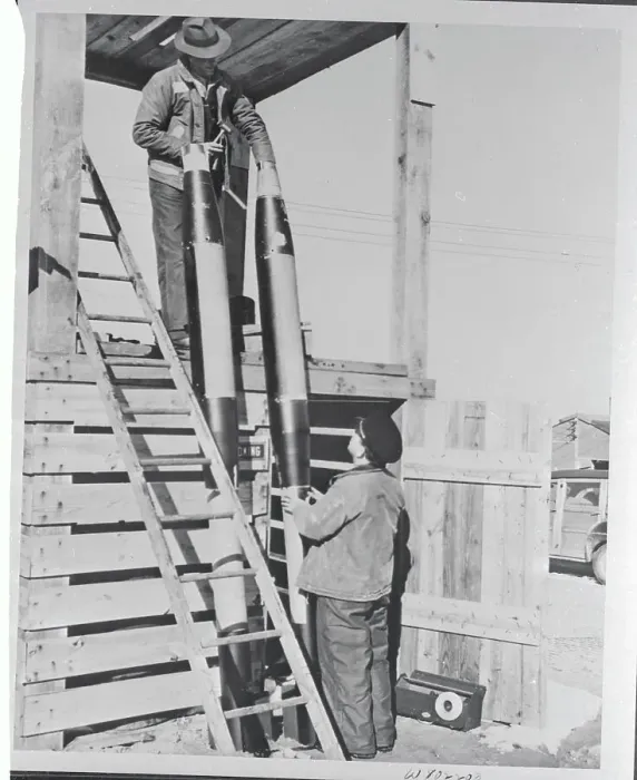 Framed Print : Men Preparing Jet Capable of Breaking Sound Barrier Framed Print : Men Preparing Jet Capable of Breaking Sound Barrier