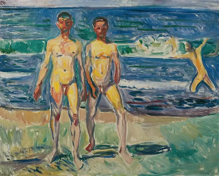 Framed Print : Men By The Sea Framed Print : Men By The Sea