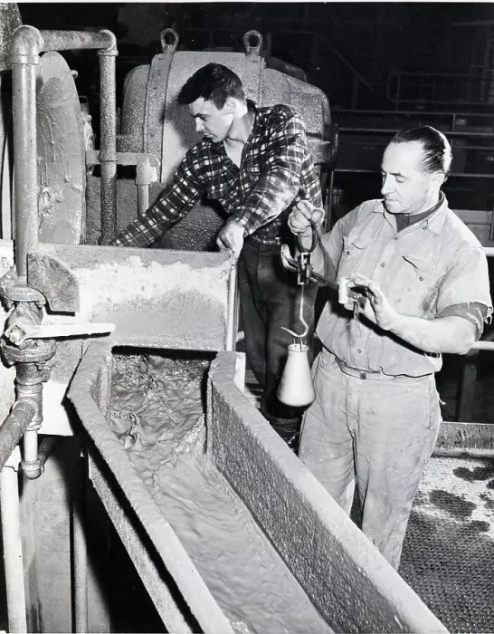 Framed Print : Men In Uranium Mine Framed Print : Men In Uranium Mine