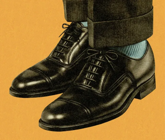 Framed Print : Mens Dress Shoes Framed Print : Mens Dress Shoes