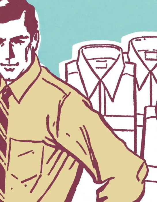Framed Print : Mens shirt model Framed Print : Mens shirt model
