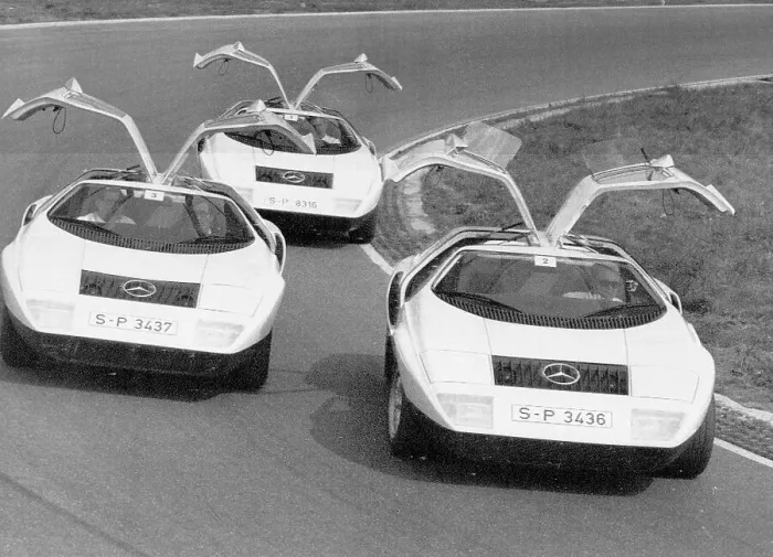 Framed Print : Mercedes Experimental C-111 Automobiles