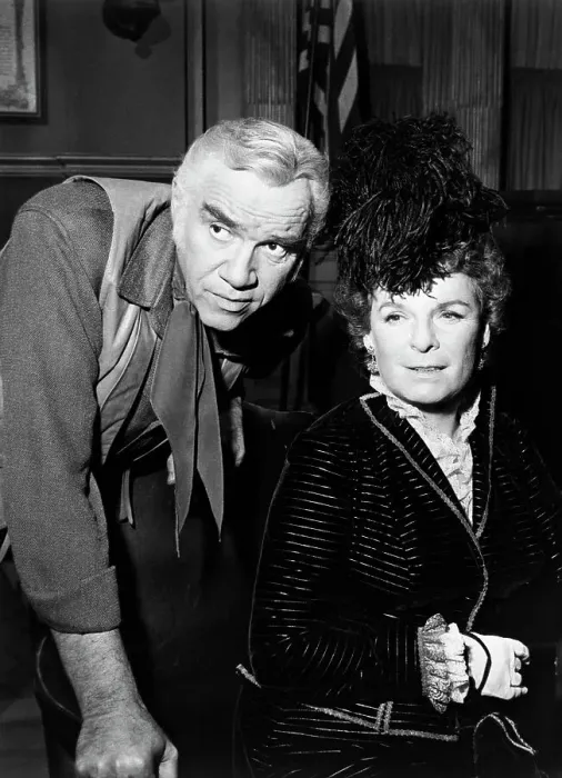 : Mercedes McCambridge Guesting on Bonanza : Mercedes McCambridge Guesting on Bonanza