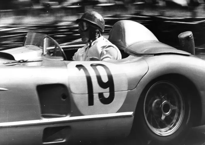 Framed Print : Mercedes Racer Framed Print : Mercedes Racer