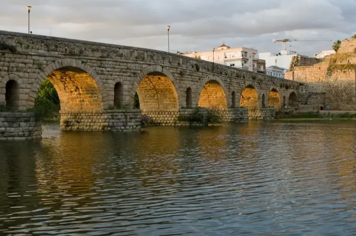 Framed Print : Merida, Roman Bridge