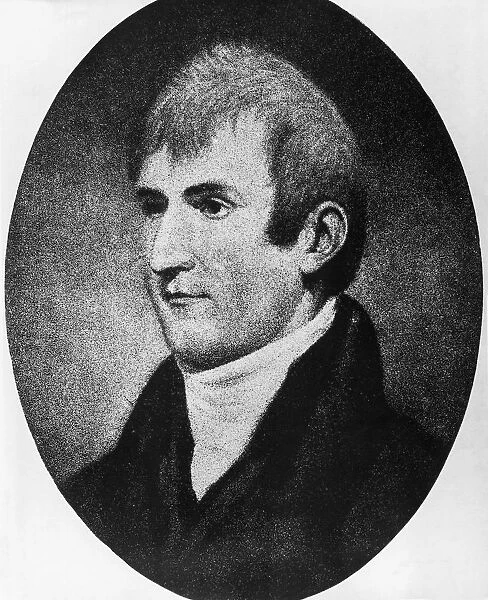 Meriwether Lewis (1774-1809), American explorer (B&W)