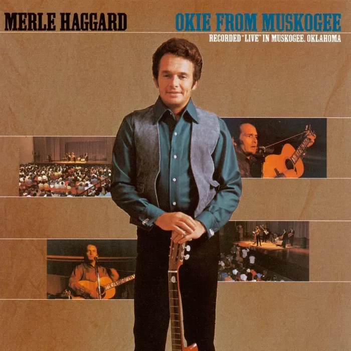 Framed Print : Merle Haggard Okie From Muskogee Album Cover Framed Print : Merle Haggard Okie From Muskogee Album Cover