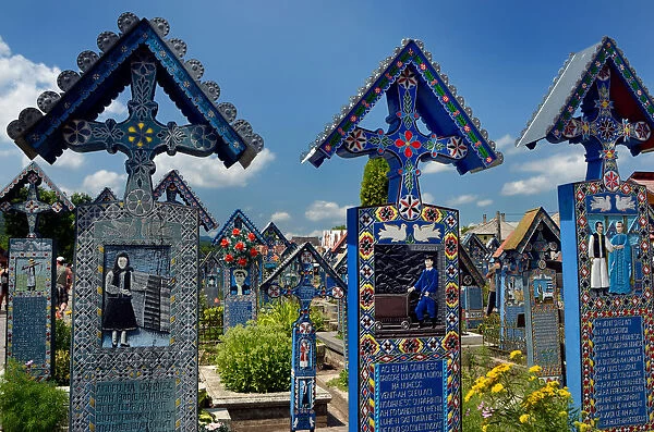 Merry Cemetery, Sapanta, Maramures, Romania