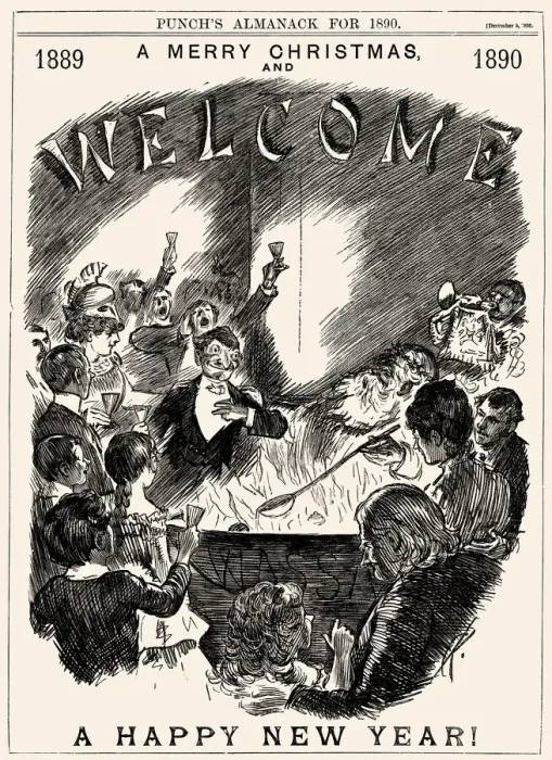 Framed Print : Merry Christmas in 1889 Framed Print : Merry Christmas in 1889